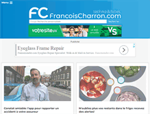 Tablet Screenshot of francoischarron.com